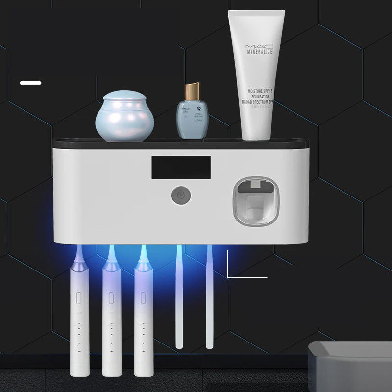 Modern Usb-Powered UV Toothbrush Sanitizer