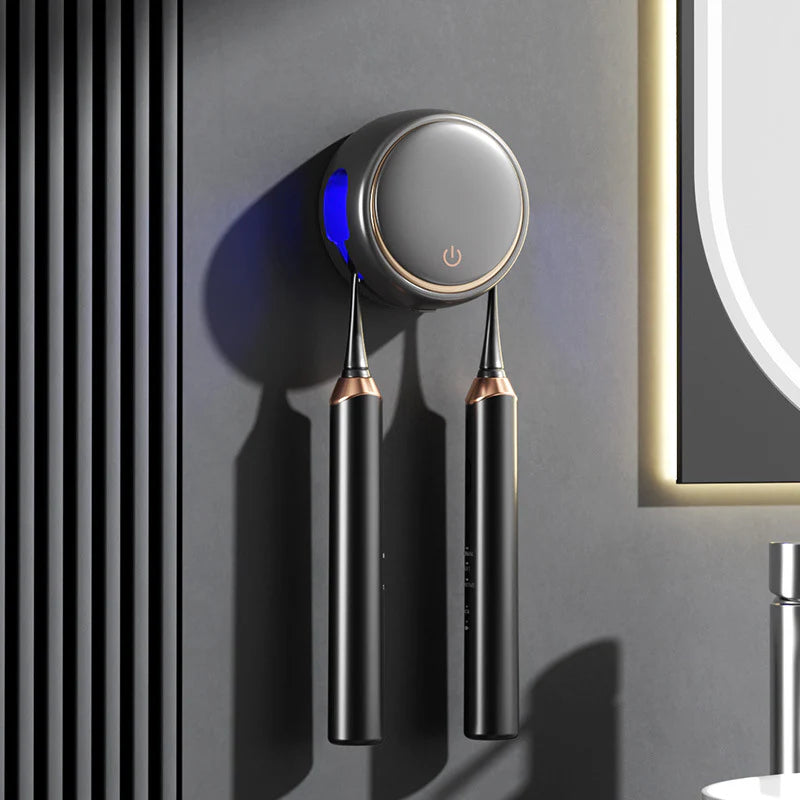 Portable UV Sanitizer for Toothbrush On-The-Go