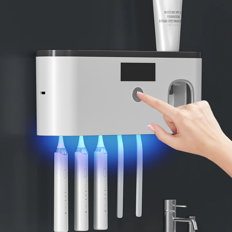 Modern Usb-Powered UV Toothbrush Sanitizer