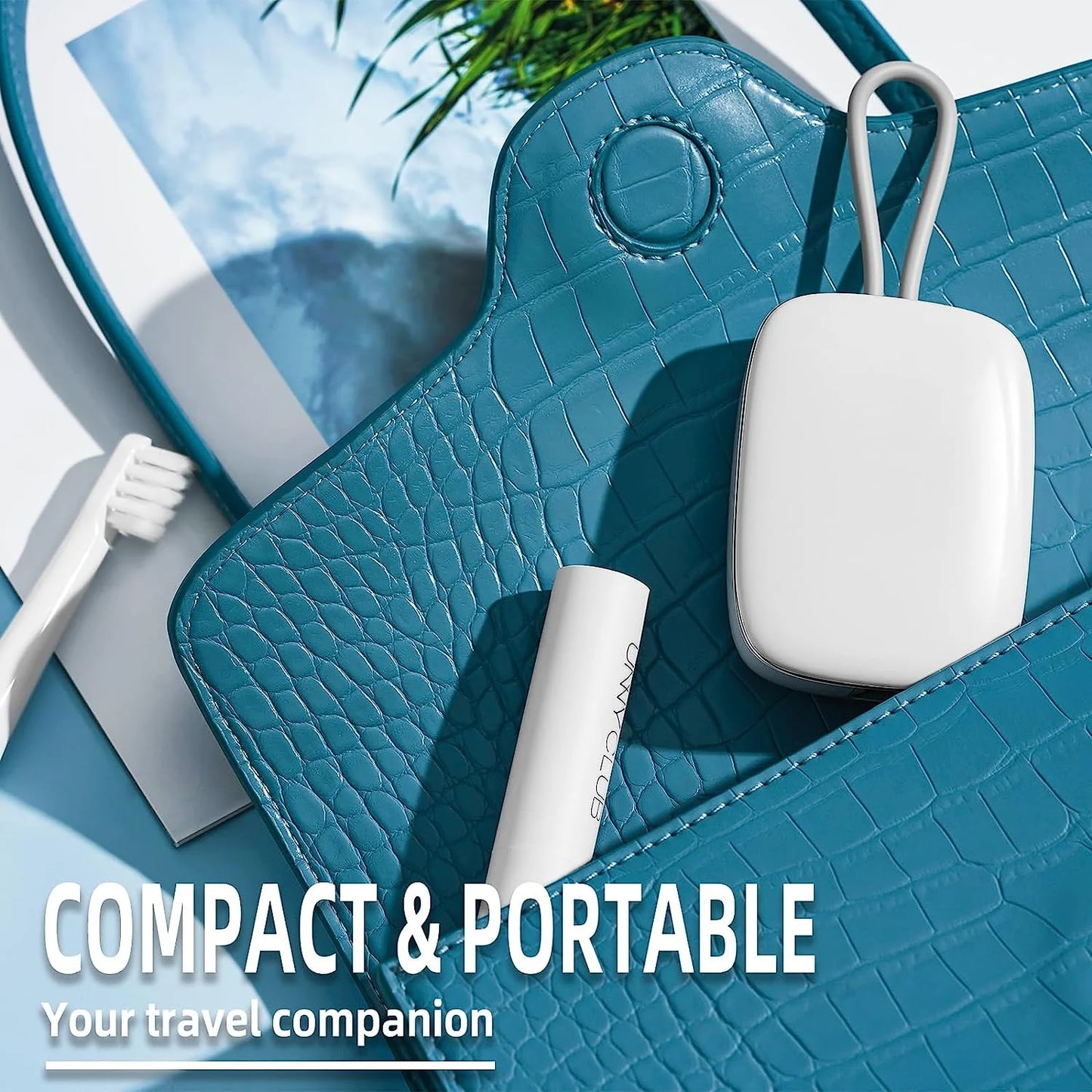 Rechargeable Toothbrush Sanitizer UV Light, Electric Toothbrush Cleaner Sanitizer UV Holder for Travel,Home