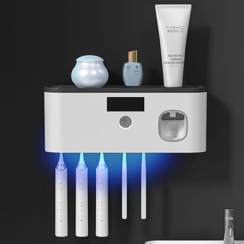 Modern Usb-Powered UV Toothbrush Sanitizer